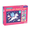 Mudpuppy Unicorn Magic Level Up! Puzzle Set From Mudpuppy, Includes 4 Jigsaw Puzzles With 16 – 28 Pieces, Features Enchanting And Magical Unicorns, Perfect For Ages 3+