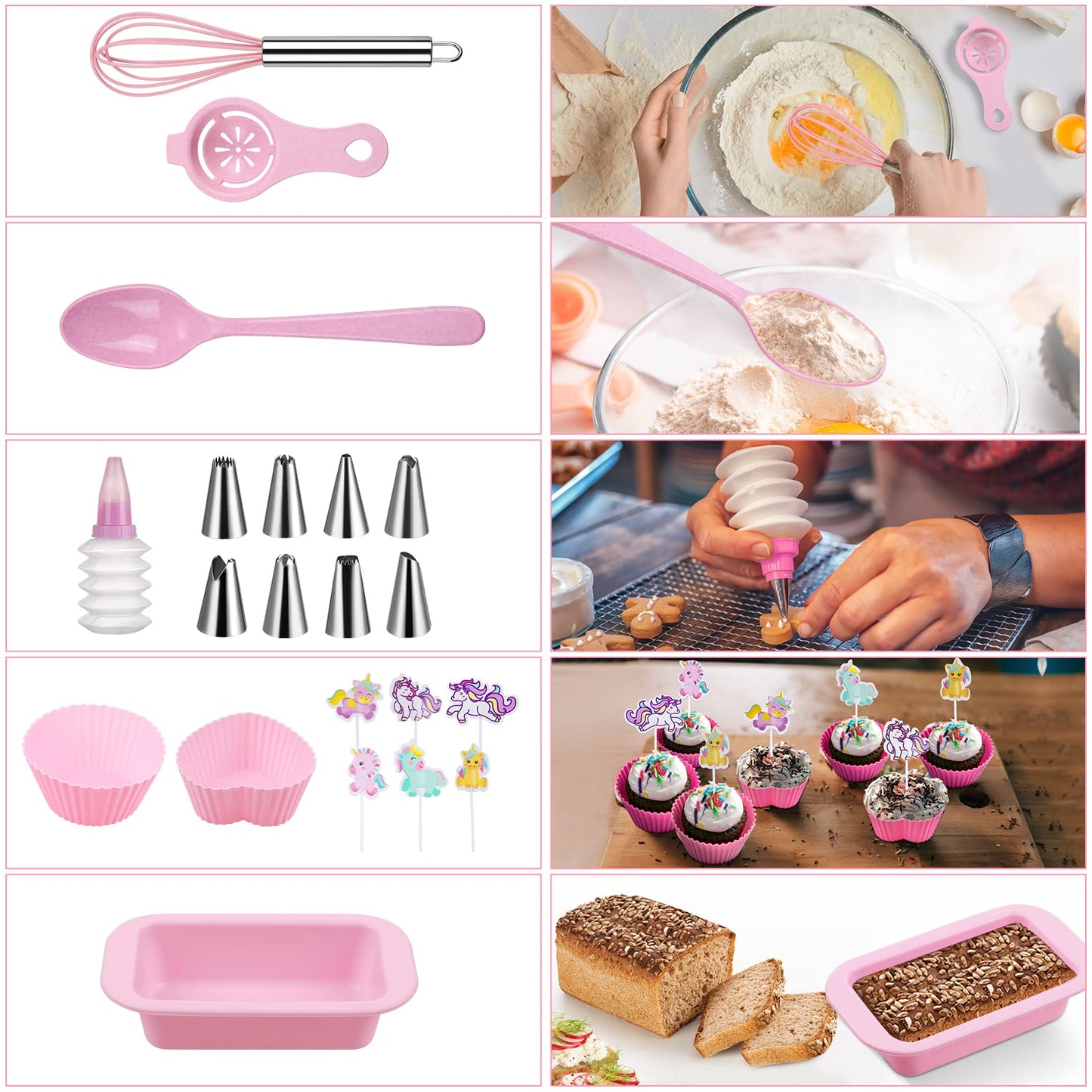 Gemeer Childrens Cooking And Baking Set 34-Pcs Includes Apron For Little Boys, Chef Hat, Oven Mitt & Utensil To Dress Up Chef Ca
