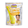 Oosh Cotton Candy Large Foil Bag 100G (Lemon Scent) By Zuru, Fluffy Slime, Stretch Slime, Grows 3000% In Size, Slime For Girls And Kids (Yellow)
