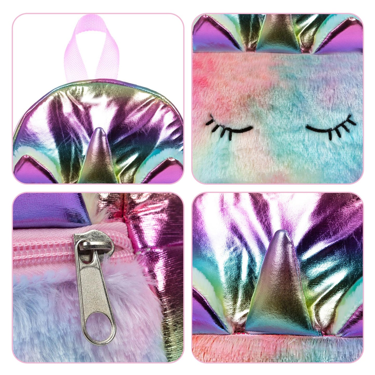 Dontno American 18 Inch Doll Accessories, Cute School Supplies Set For 18 Inch Doll- Doll Clothes, Denim Suspenders, Doll Bag, Pencil, Ruler, American Doll For Kids