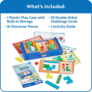 Hand2Mind Numberblocks Puzzle Solver, Brain Teasers, Logic Puzzles For Kids, Educational Games, Math Toys For Kids 3-5, Fidget Game, Preschool Learning Activities, Toddler Birthday Gifts