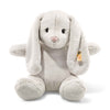 Steiff Hoppie Rabbit: enhanced 15 Stuffed Animal Toy Soft Cuddly Friends for Girls Boys & Kids (Light Grey)