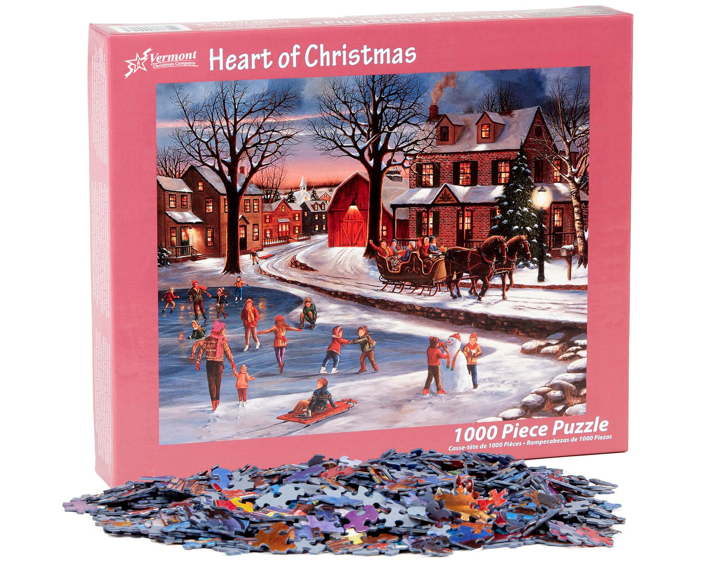 Heart Of Christmas Jigsaw Puzzle 1000 Piece By Vermont Christmas Company