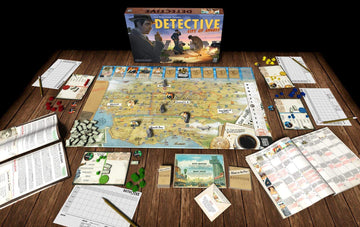 Van Ryder Games - Detective City Of Angels Board Game - Perfect For Game Night - 1-5 Players, 30-150 Minutes Of Gameplay - Ages