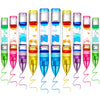 Equsion 10 Pcs Liquid Motion Bubbler Pen Toy Colorful Timer Pens for Focus, Stress, Anxiety Relief Sensory Toys for Back to Scho