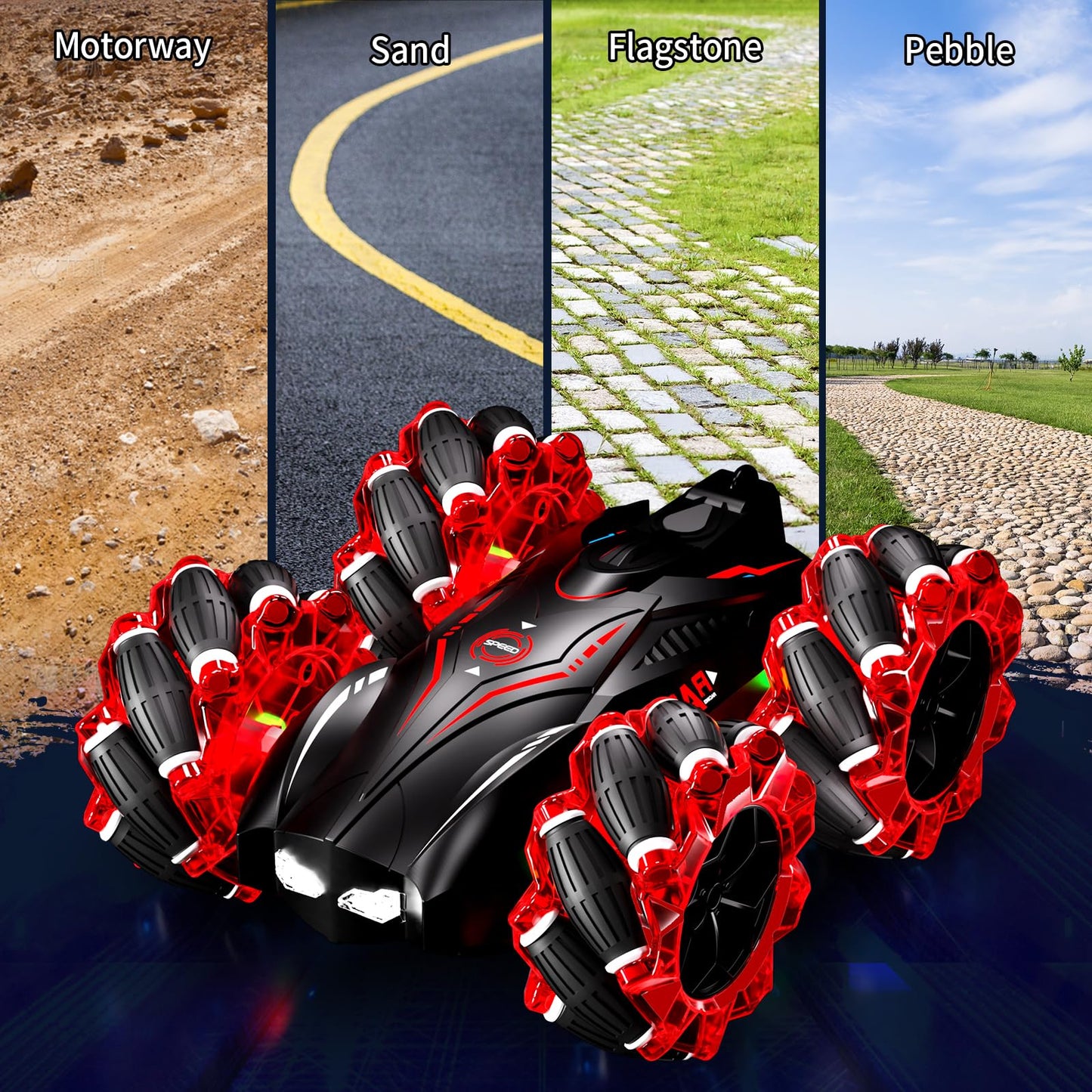 Aiqi RC Gesture Sensing Stunt Car