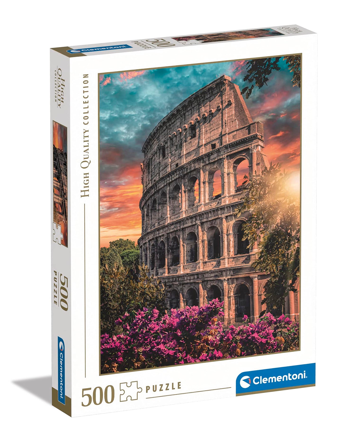 Clementoni 35145 Collection Flavian Amphitheatre 500 Pieces, Jigsaw Puzzle For Adults-Made In Italy, Multi-Coloured