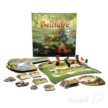 Starling Games Everdell Bellfaire Expansion - 5th & 6th Player Option, New Critter Powers, Multicolored, Board Game, Model GSUSTG2613EN