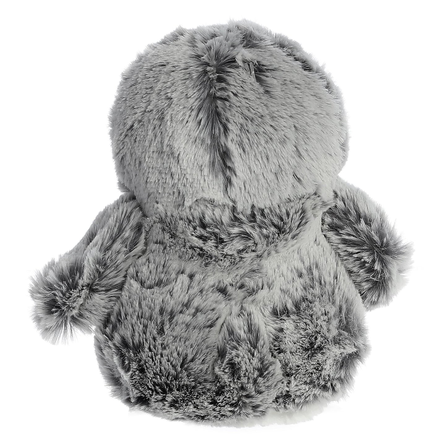 Aurora® Mini Stuffed Animal - Playful Pompom Penguin™ - Gray - 6 Inches - Soft Polyester - Ideal for Kids & Adults