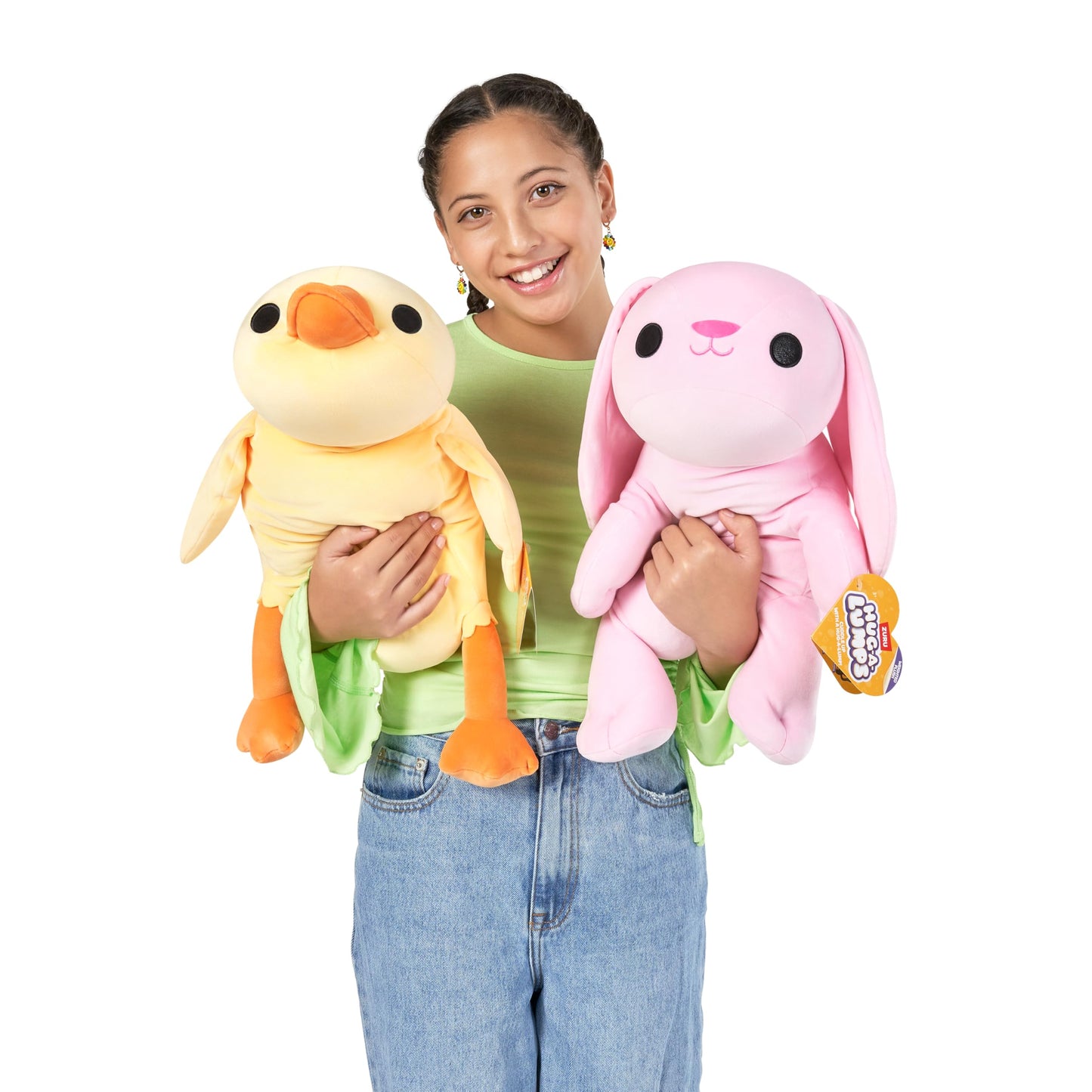 Hug-A-Lumps Goose(Maverick) Weighted Plush 3.3 Lbs, Cuddly, Squishy, Comfort Plush, Anti-Stress By Zuru