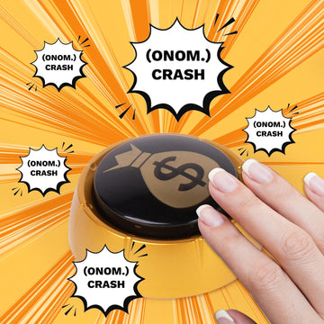 Refarico Funny Button With Sound Effects, Dollar Button For Quiz Competition And Family, Button Desk Accessories, Gag Gifts For