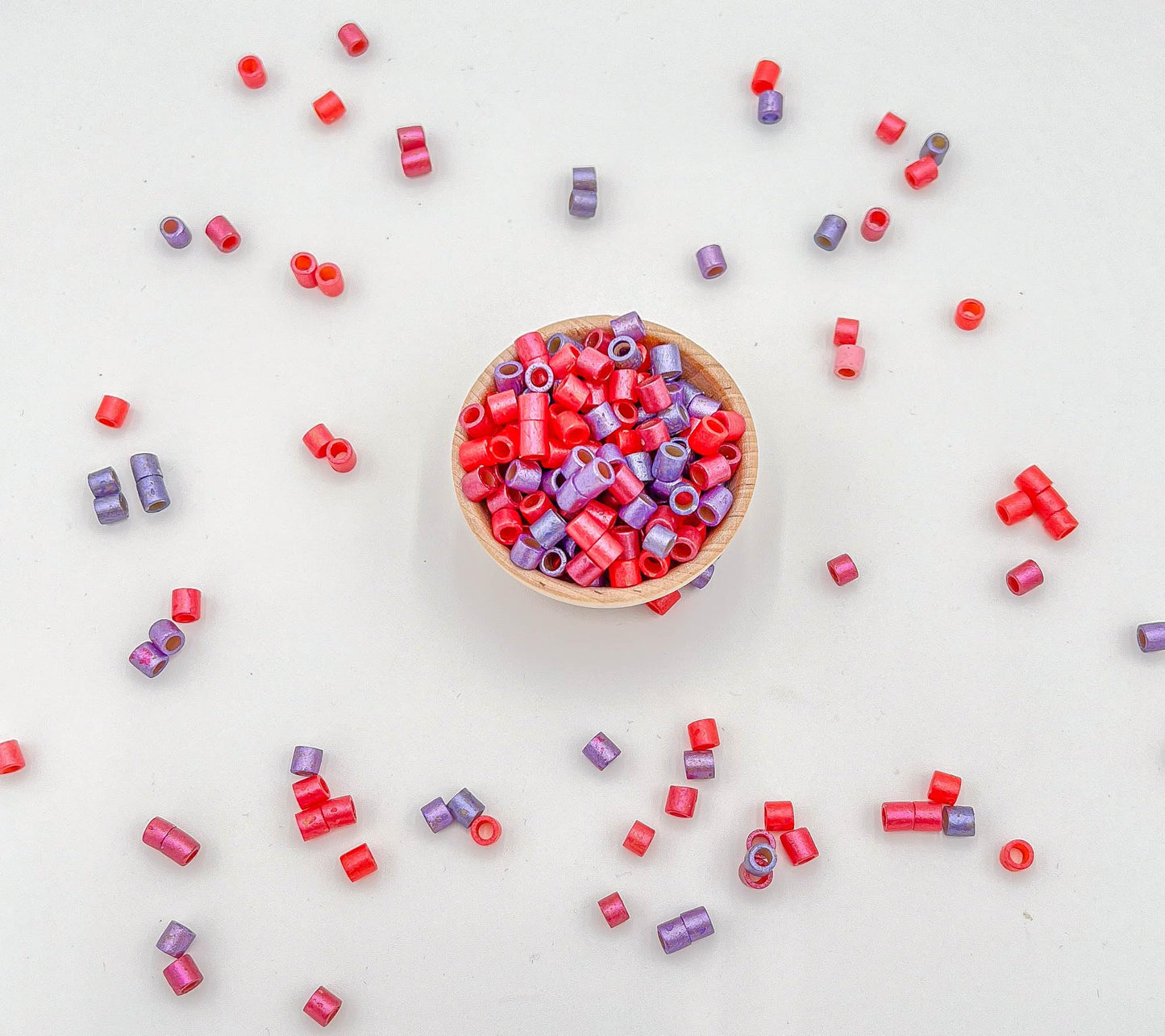4 Cups Of Valentine'S Day Ditalini Pasta Sensory Bin Filler For Sensory Table