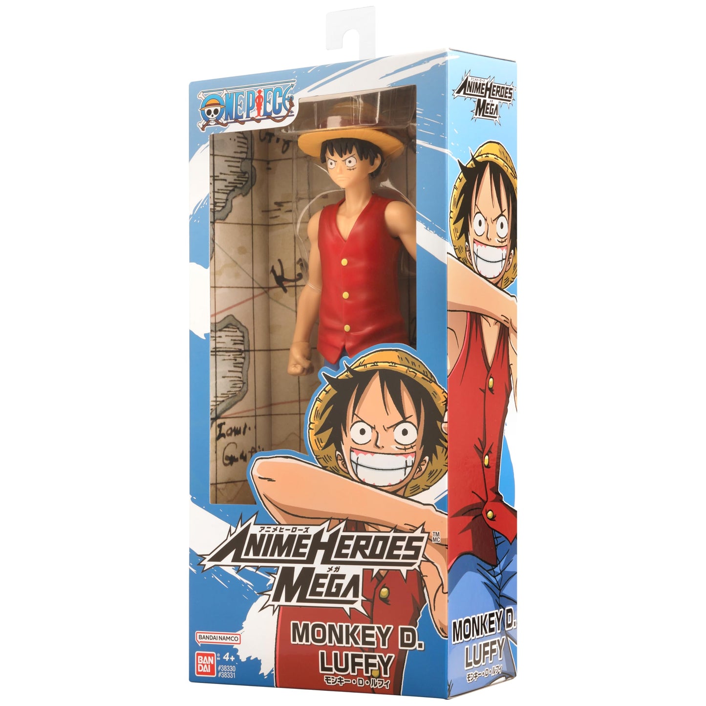 ANIME HEROES MEGA - One Piece - Monkey D. Luffy 12 Action Figure