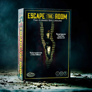 ThinkFun Escape the Room: The Cursed Dollhouse - Escape Room Experience for Ages 13+, Small Multi-Color Game (7353)