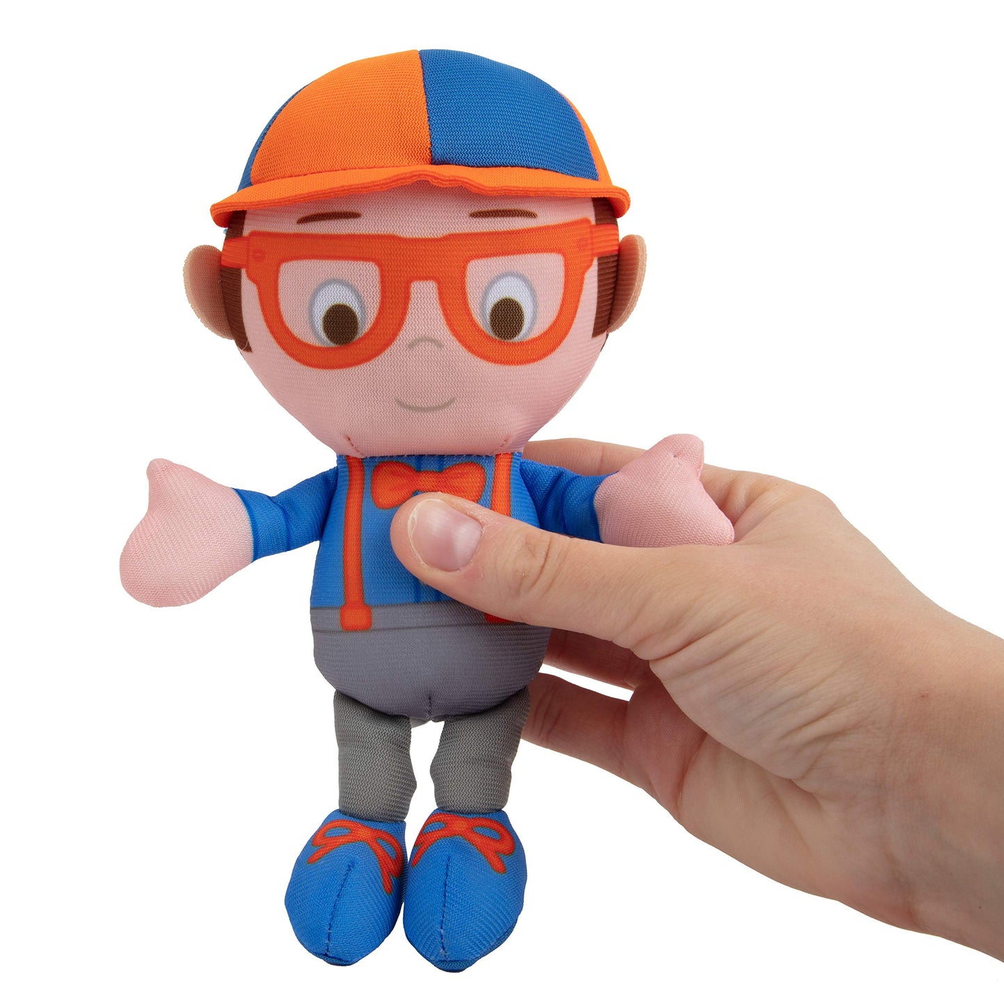 Blippi 7 Fireman, Construction Worker, & Original Character Plush Figures 3-Pack - Officially Licensed - Quality & Soft Collecti