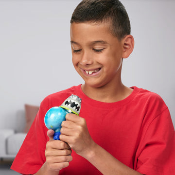 Heroes Of Goo Jit Zu Hero Creator Bundle With 2 Action Figures And 6 Unique Goo Fillings, Mix, Fill & Create Your Own Stretchy Blazagon And Thrash, Play Again And Again