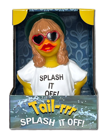 Celebriducks - Tail-Rrr - Floating Rubber Ducks - Collectible Bath Toy Gift For Kids & Adults Of All Ages