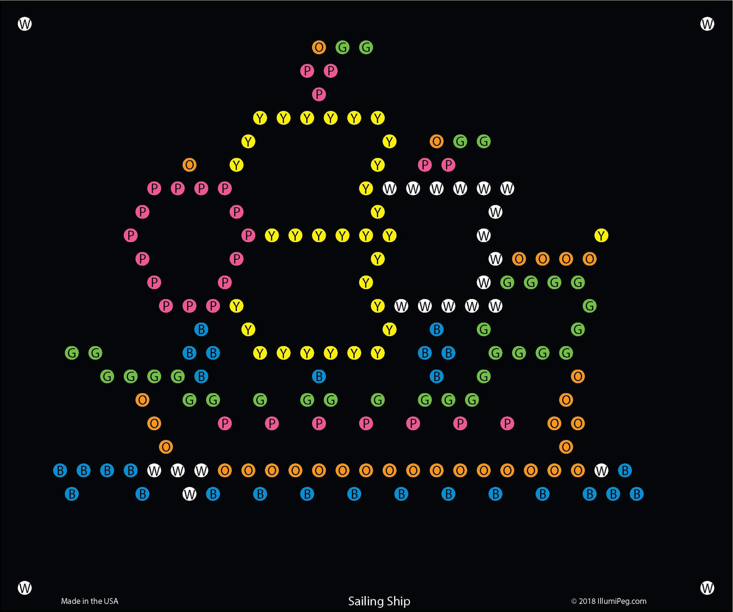 Illumipeg Things That Go Refill Templates For Basic Fun Lite Brite Ultimate Classic (10 Sheets, 7X8)