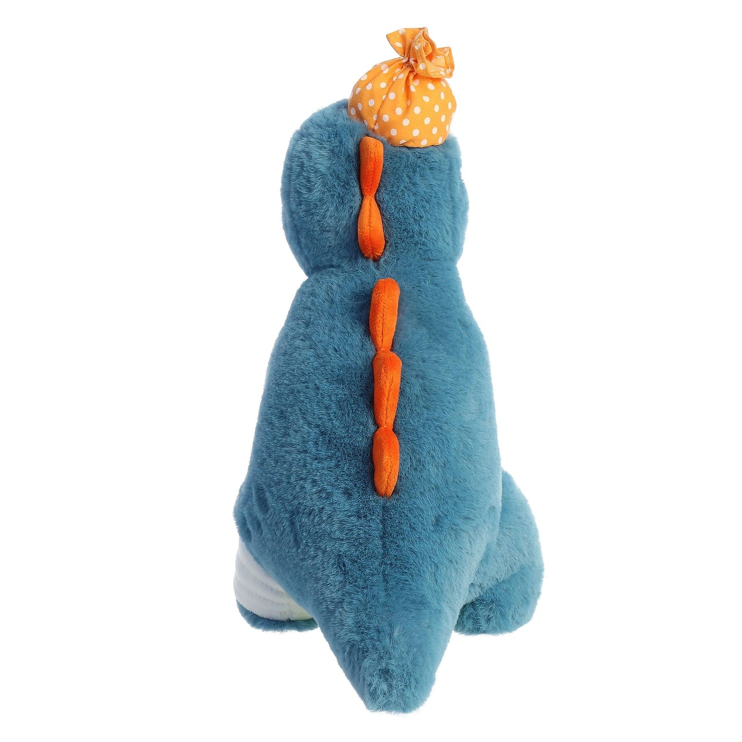Aurora® Heartwarming Sentiment Get Well Dino Stuffed Animal - Emotional Connection - Personalized Gifting - Blue 11.5 Inches