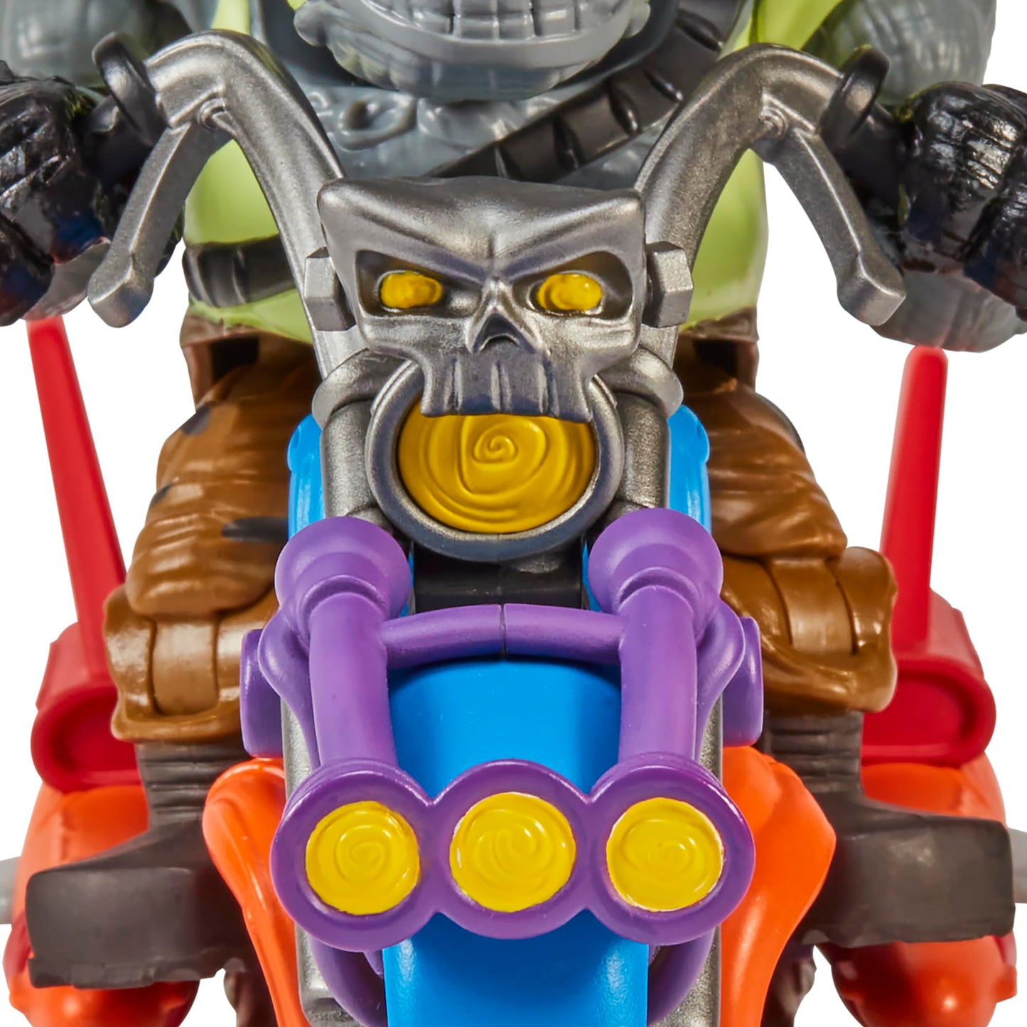 Teenage Mutant Ninja Turtles: Mutant Mayhem Chopper Cycle With Exclusive Rocksteady Figure By Playmates Toys