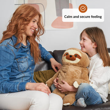 Odoxia Big Weighted Animals For Anxiety 5Lb Sloth | Stuffed Weighted Plush For Kids, Adults | Weighted Stuffed Animals | Weighted Plushies | Weighted Stuffed Plush | Weighted Plushie