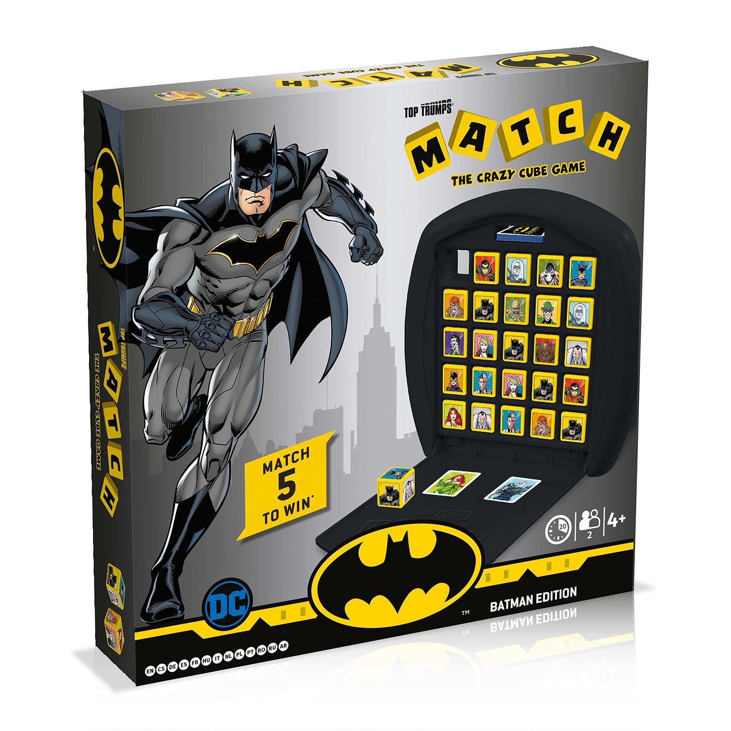 Top Trumps Game Of Match - Batman Classic