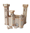 Puzzled 3D Puzzle Castle Set Wood Craft Construction Model Kit, Fun & Educational Diy Wooden Toy Assemble Model Unfinished Crafting Hobby Puzzle To Build And Paint For Decoration 182 Pieces Pack