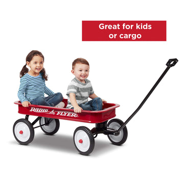Radio Flyer Kids Red Wagon With 10 Inch Steel Wheels And Timeless Classic Design