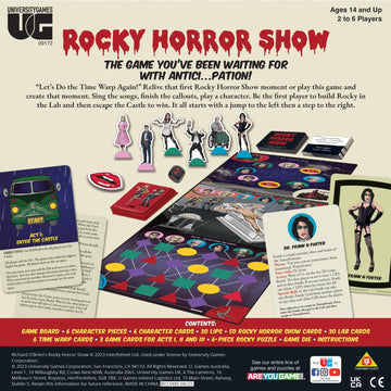 University Games, Rocky Horror Show Party Game, For Lovers Of Rocky Horror Picture Show, Ages 12 And Up