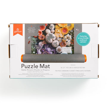 Galison Roll Up Puzzle Mat for Up to 1500 Pieces - Beige, Model 9780735382190