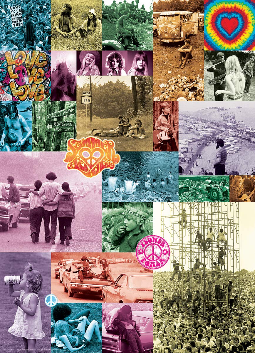 Eurographics 60S Love Collection By Baron Wolman 1000-Piece Puzzle