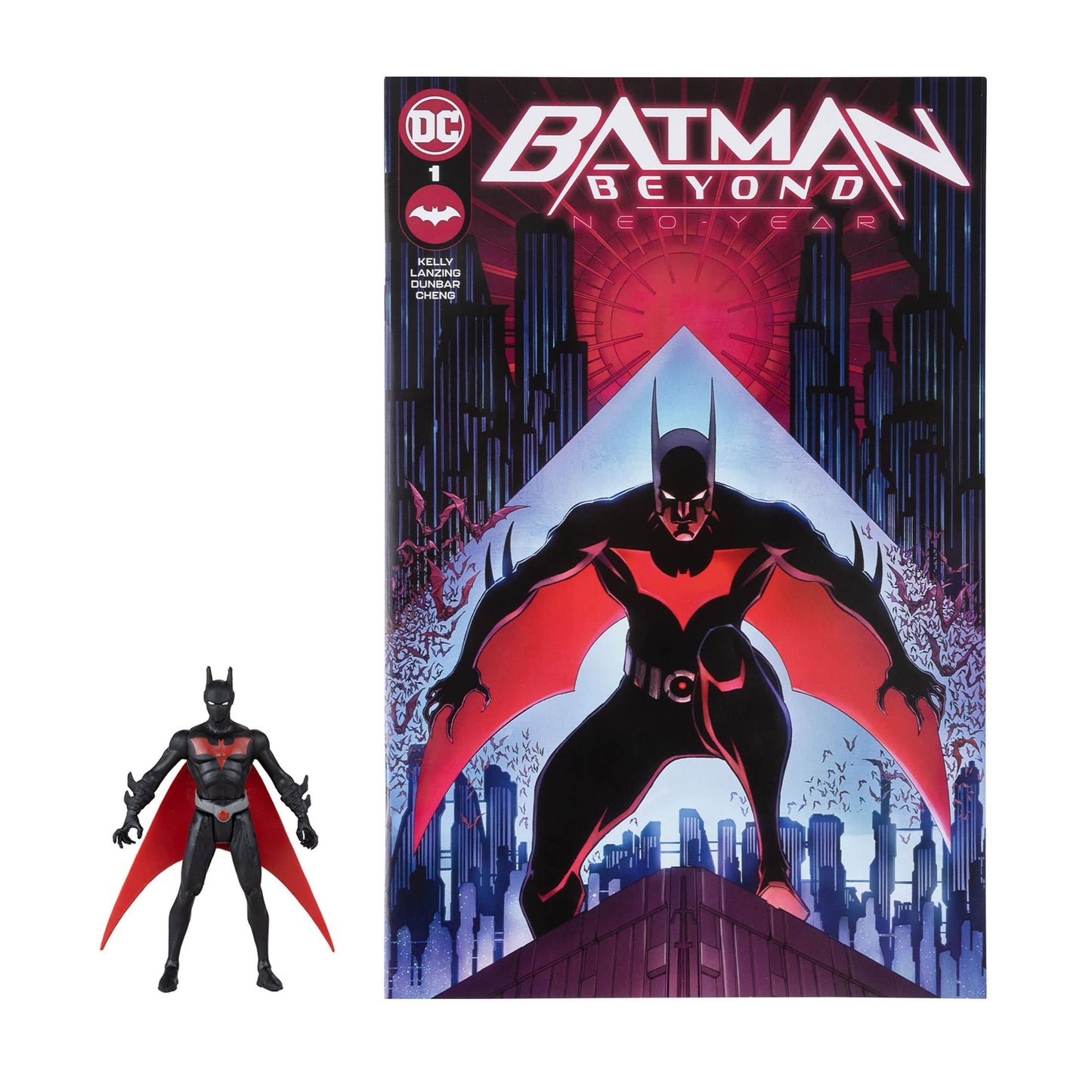 Mcfarlane Toys - Dc Direct Page Punchers Batman Beyond 3In Figure With Neo-Year Comic