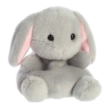 Aurora® Pebbles Bunny™ Stuffed Animal - Grey - Small 5" Pocket-Sized Collectible - Polyester Material - Model 82149
