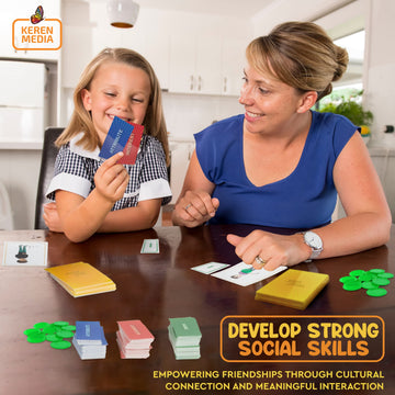 Link Alike Social Skills Game For Kids, A Fun Therapy Game Ice Breaker Social Emotional Learning Activity | Using Creativity, Op
