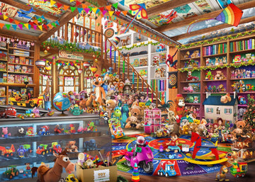 Brain Tree - Toy Shopping 1000 Piece Puzzle For Adults - Unique Puzzles For Adults 1000 Pieces And Up With Droplet Technology Fo
