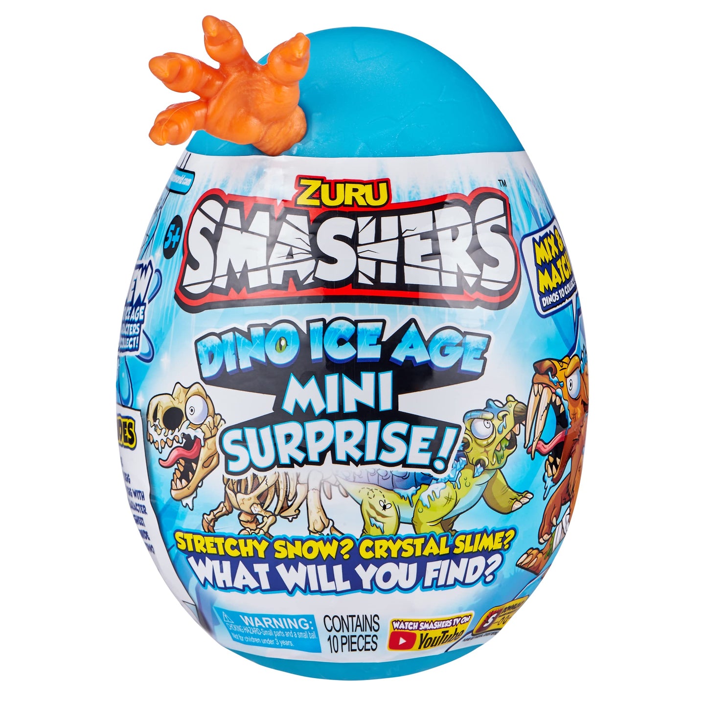 Smashers Dino Ice Age Mini Surprise Egg By Zuru