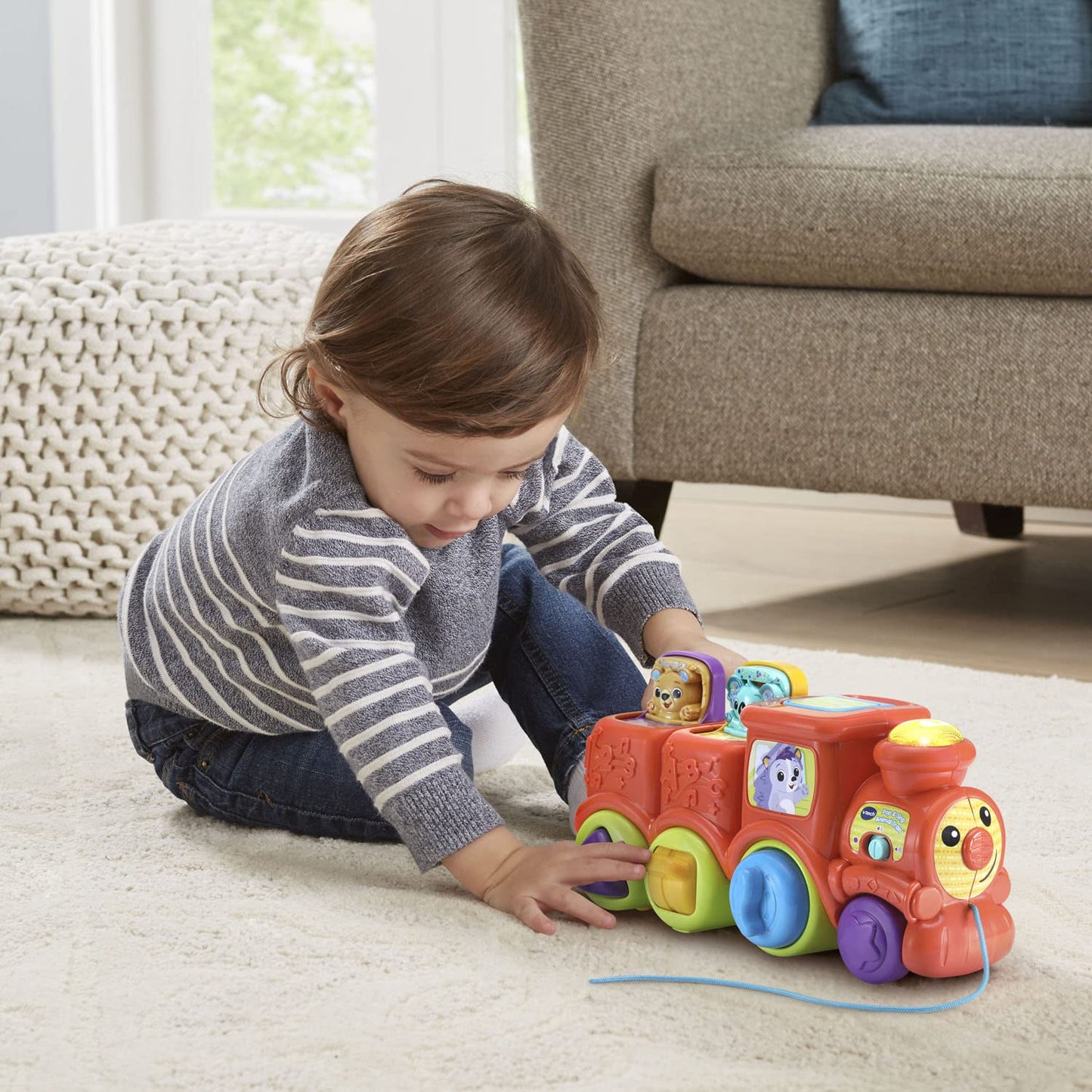 Vtech Pop And Sing Animal Train
