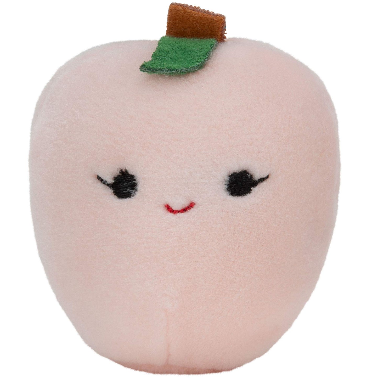 Squishville By Squishmallows Mini Plush Fruit Squad, Six 2' Soft Minimallow Plush, Irresistibly Colorful Fruits, Mini Peach, Pineapple, And Watermelon