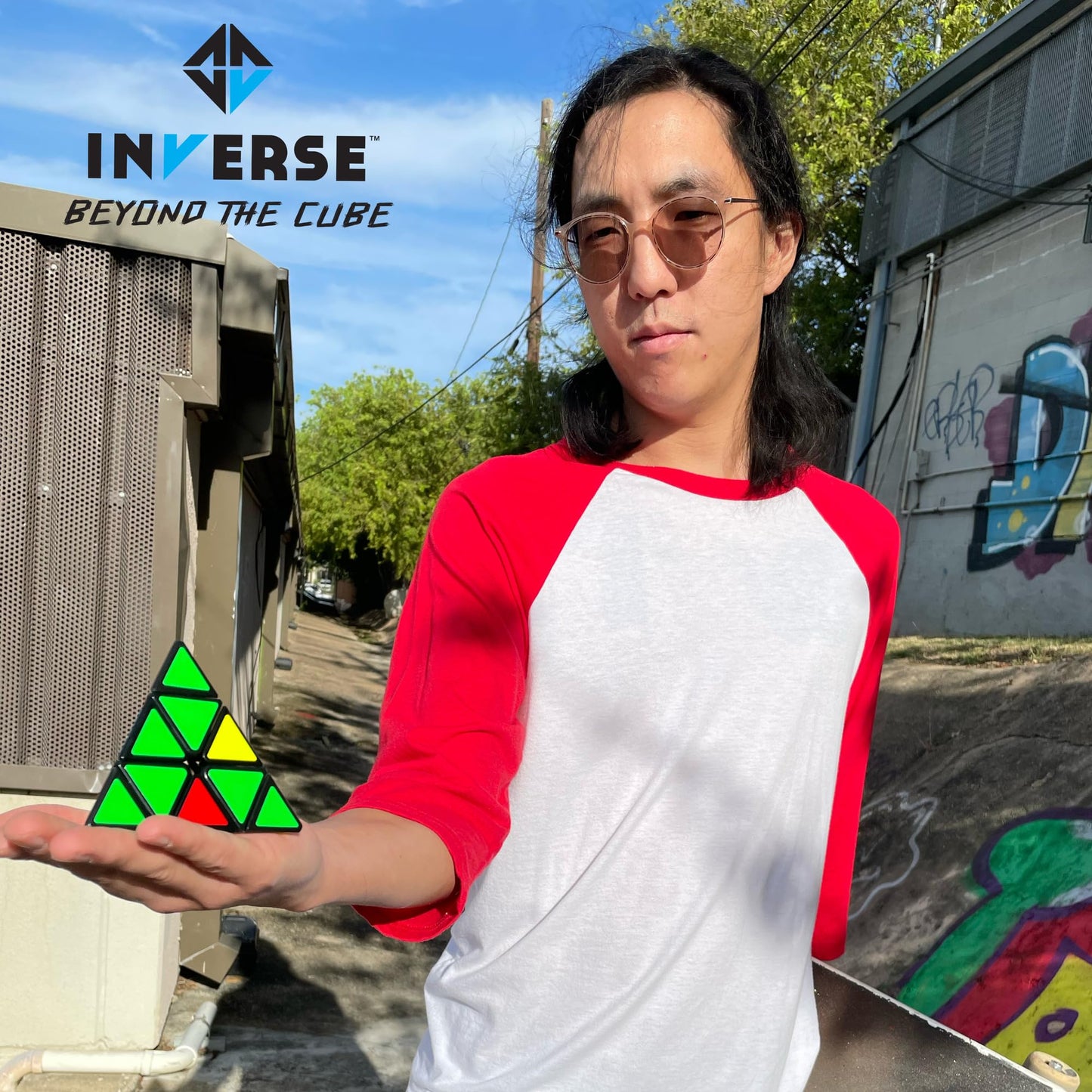 Project Genius Inverse Triminx Puzzle - Easy Level, Triangular Shape, Plastic, Model TW002, Fun Décor & Gift for Ages 8+