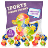 Forest & Twelfth Sports-Themed Rubber Duckies - Multicolor, Rubber, Small, Unisex, 2'' Sports Mini Ducks (Hockey, Baseball, Foot