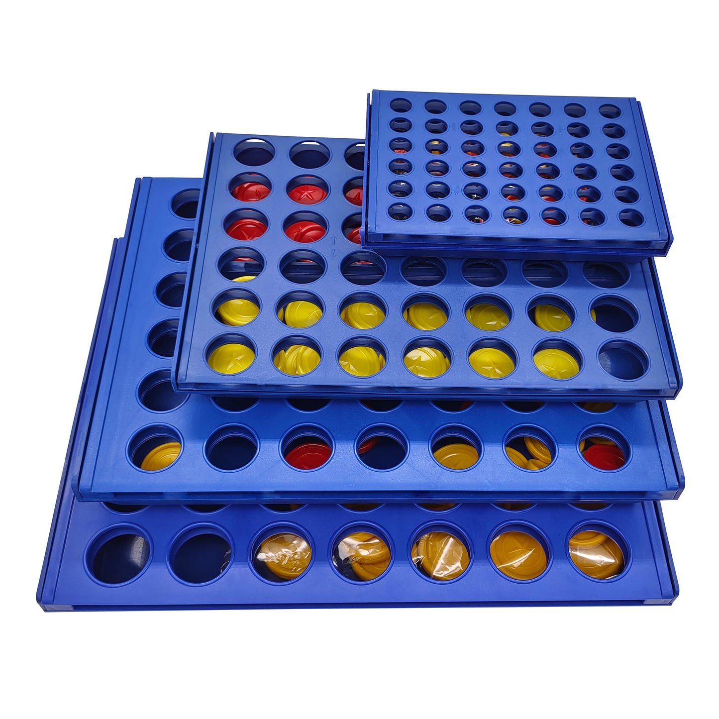 Pup Go 4 In A Line Game,6 Spare Discs Included, Four In A Row Line Up 4 Gaming Fun Set, Travel Portable Convenient Size, Classic Fun Educational Games For Kids(Mini)