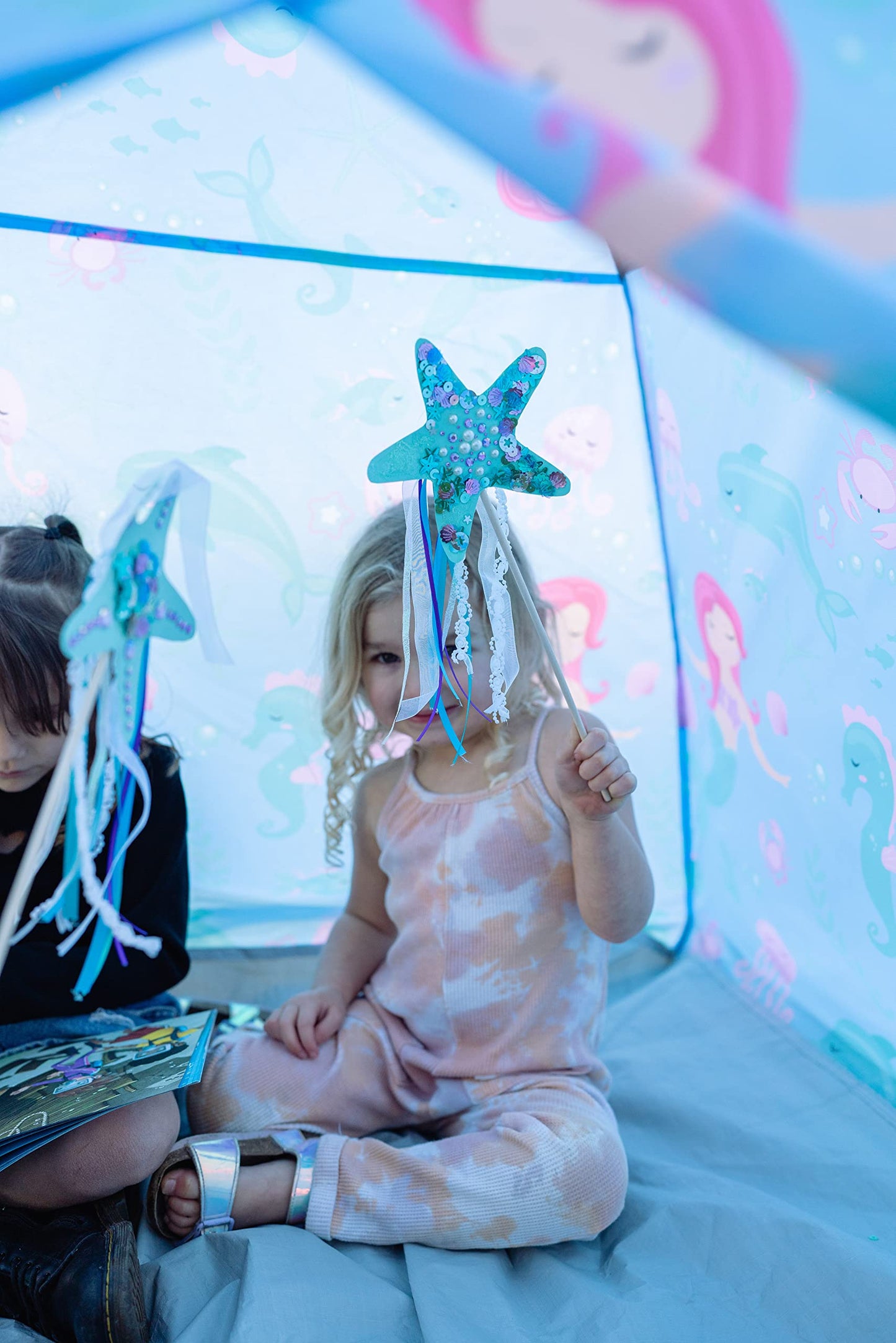 Pacific Play Tents 19761 Mermaid And Friends Play Tent 36'' X 36'' X 36''