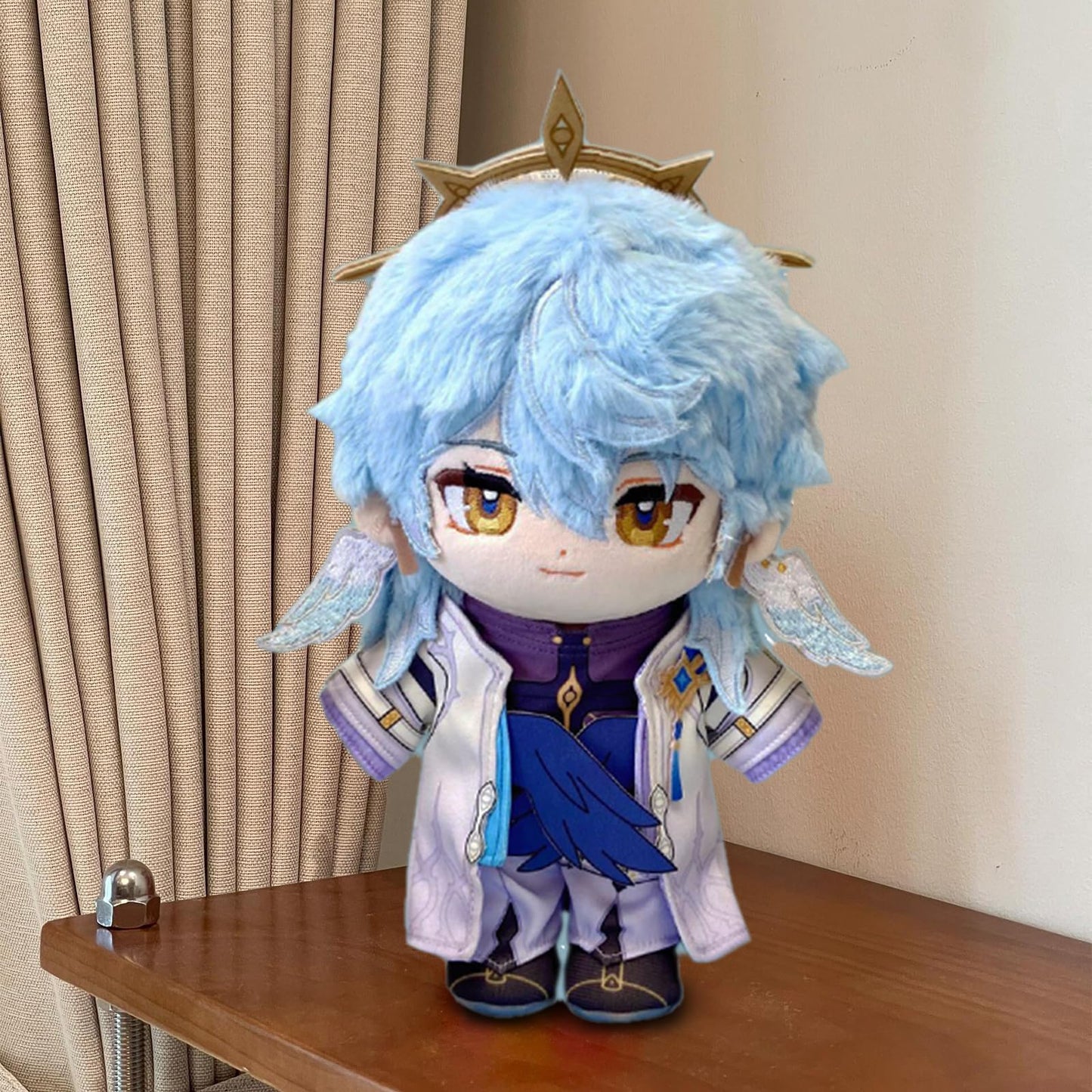Calembou Anime Plush Dress Up Doll Cute Chibi Figure Plushies 20Cm Soft Chinese Cotton Dolls Collectible Gift For Honkai Star Rail Fans (Sunday)