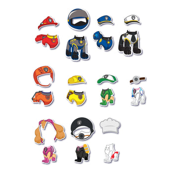 Paw Patrol 25 Piece Magnetic Wood Dress Up Puzzle