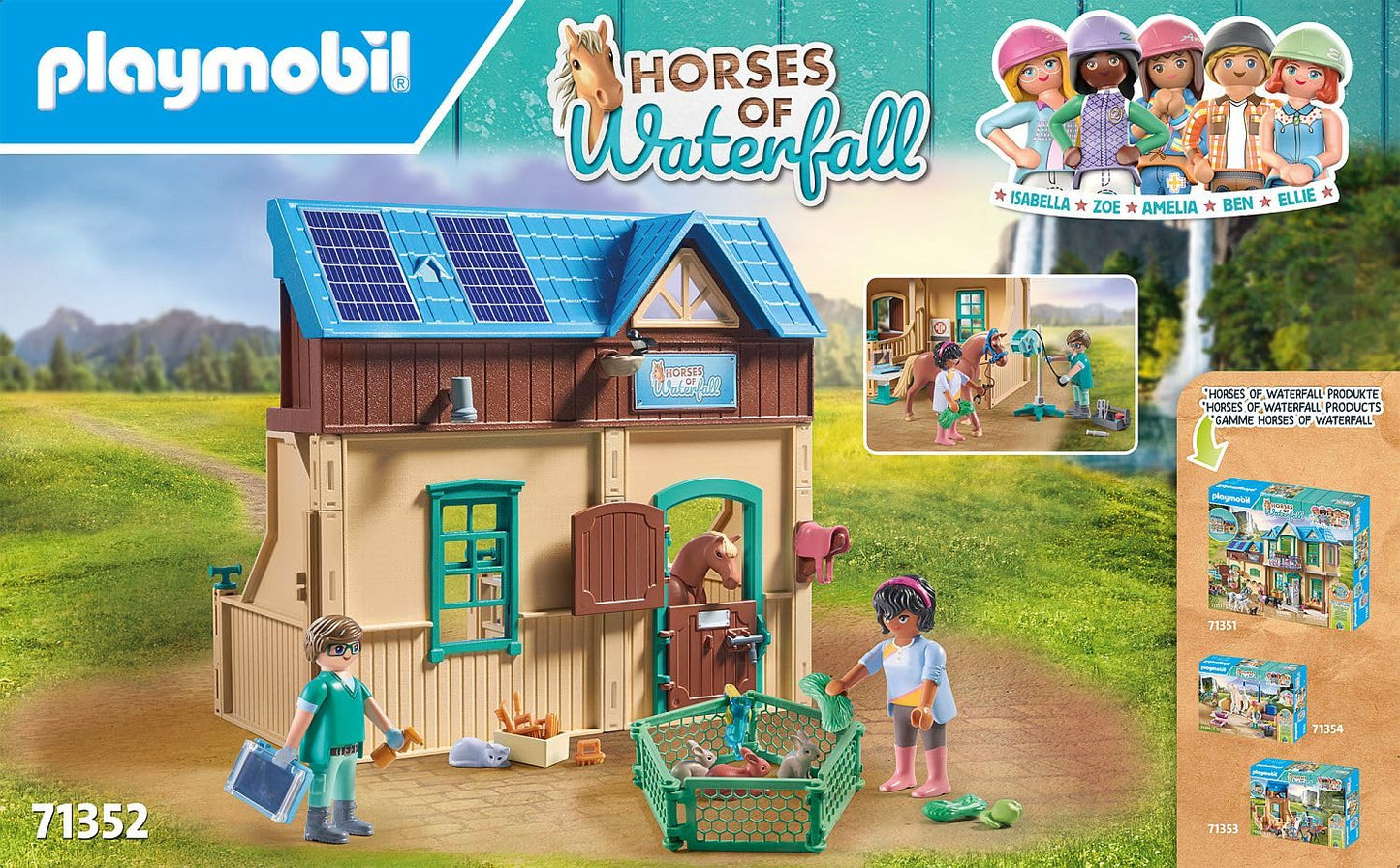 Playmobil Horses Of Waterfall - Riding Therapy And Veterinary Practice