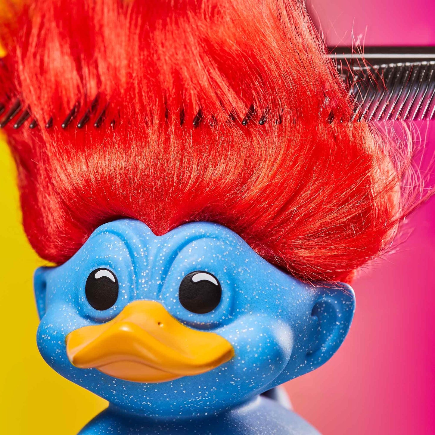Tubbz First Edition Blue Glitter Troll Collectible Vinyl Rubber Duck Figure - Official Trolls Merchandise - Tv, Movies & Video Games