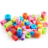 Frienda Pool Noodles - 50 Pcs Multicolor Foam Craft Tubes, Small Size, Pastel Colors for DIY Projects and Play