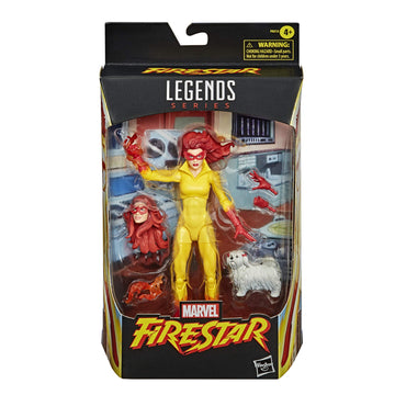 Marvel Legends Firestar Action Figure - 6-Inch, Multicolor, Plastic, Model F02125L0