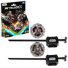 Beyblade X And Star Wars Collab The Mandalorian 3-60F Vs. Moff Gideon 3-80N, Multipack