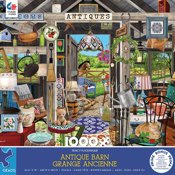 Ceaco - Tracy Flickinger - Antique Barn - 1000 Piece Jigsaw Puzzle